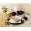 Eclipse Piece Ceramic Dinnerware Set - Service for 6