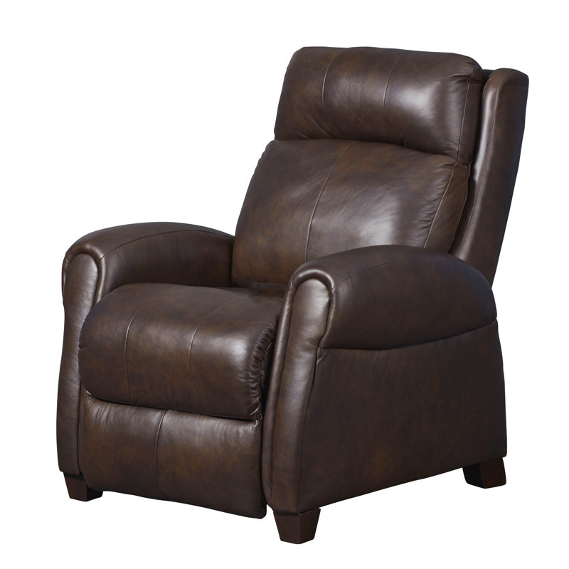 Saturn Leather Zero Gravity Recliner with Power Headrest