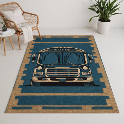 Tapis intérieur et extérieur gris Transport