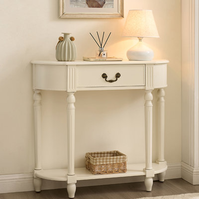 Console rétro de luxe de style français