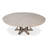 Tower Oak Round Solid Wood Top Dining Table-114022751