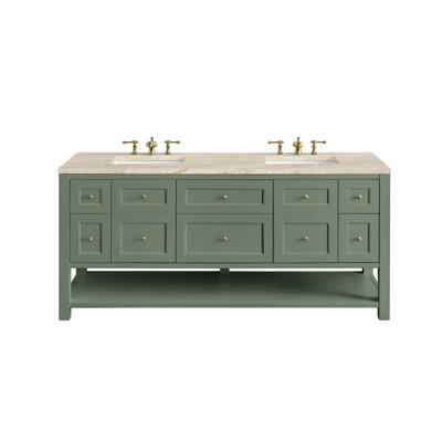 Breckenridge 72'' W Double Vanity