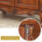 Modern Brown Solid Wood Shoe Storage