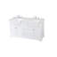 Ensemble de meuble-lavabo double 60 po Pardue-426896454
