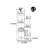 Minimalist style bookcase