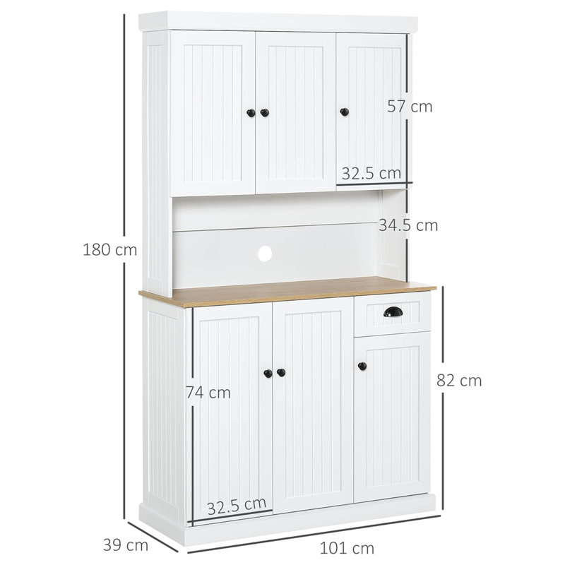 Brishawn 70.8cm Kitchen Pantry