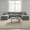 Canapé modulaire modulaire, canapé Cloud, canapé modulaire surdimensionné en U, canapé en mousse haute densité, canapé à assise profonde, grand salon, canapé modulaire en tissu gris clair