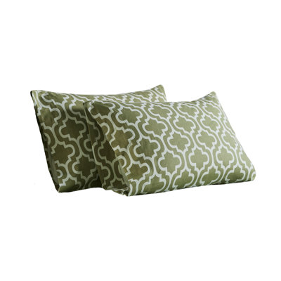 All Season Breathable Cotton Flannel Pillowcase Set