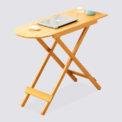 Log Style Bamboo Foldable Bar Table