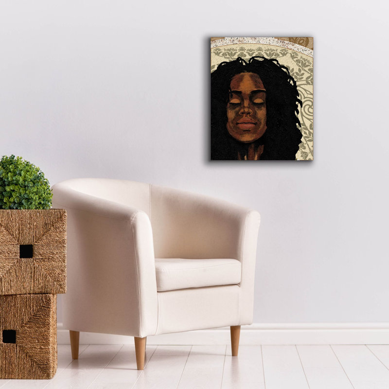  «Expressions 1» par Alonzo Saunders, art mural sur toile, 20 po x 24 po