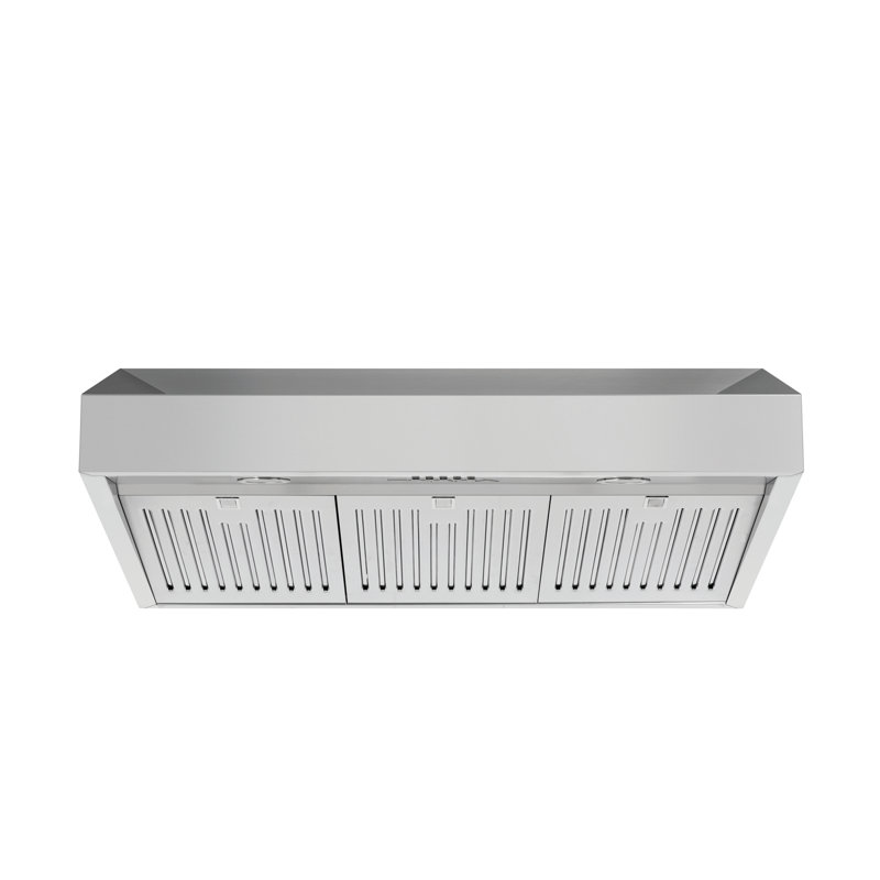 Forza 36" Stainless Steel 400 CFM Convertible Under Cabinet Range Hood with Baffle Filter