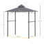 Pavillon de jardin 8 pi x 5 pi pour barbecue