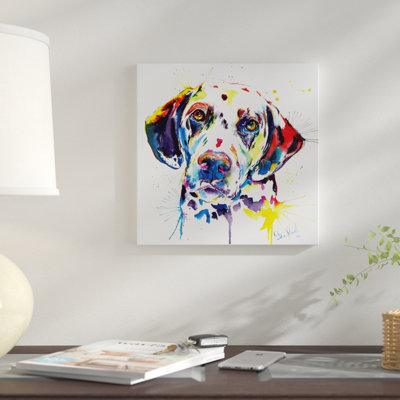 « dalmation », impression sur toile