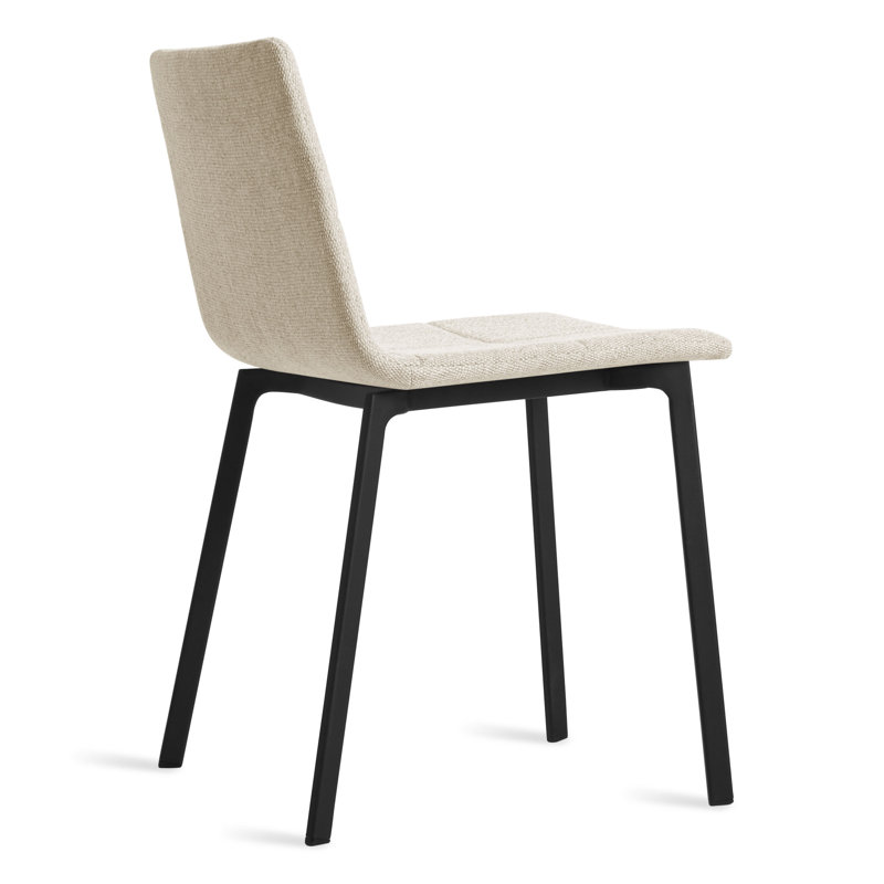 Between Us Upholstered Dining Chair, Tait Stone Textured Basketweave