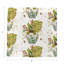 Monkey Small Jungle Cotton Sateen Cocktail Napkins-737513476