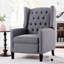 Fauteuil capitonné pour le salon-1958143170