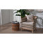 Fauteuil d'appoint en rotin Bali & Pari Elda