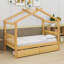 Lit en bois avec tiroirs-345080060