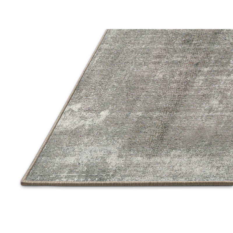 Tapis gris / noir, Rectangle 5 pi x 7 pi