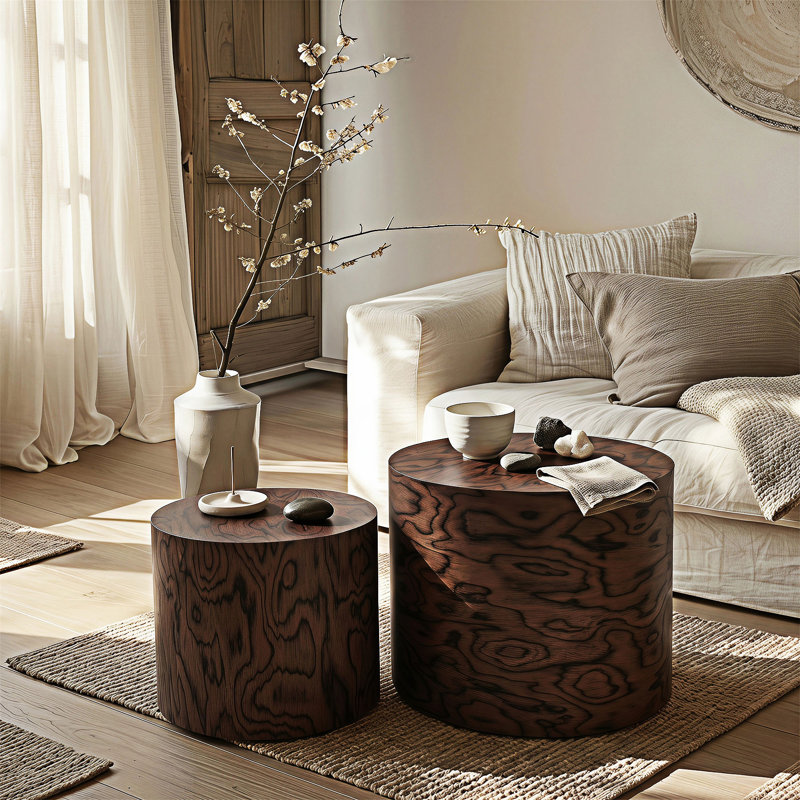 Ensemble de 2 tables d'appoint Nesting