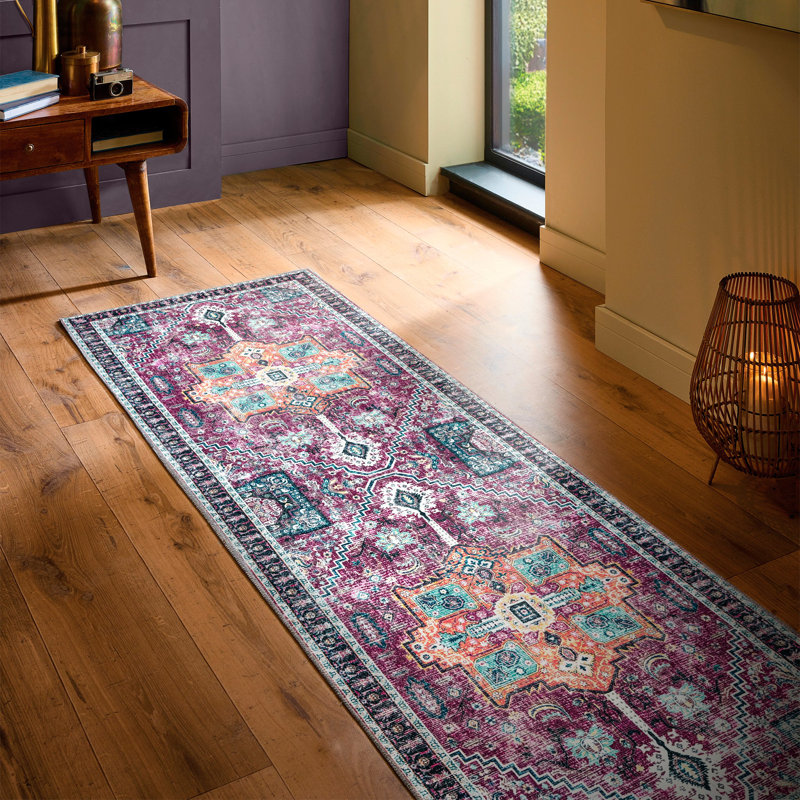 Oriental Area Rug, Runner 67 x 200 cm