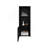Obregon 43" Tall One-Door Wall Cabinet  With Two Open Shelves, Medicine Cabinet-2113272390