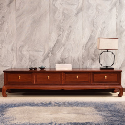 Creative Solid Wood TV Stand