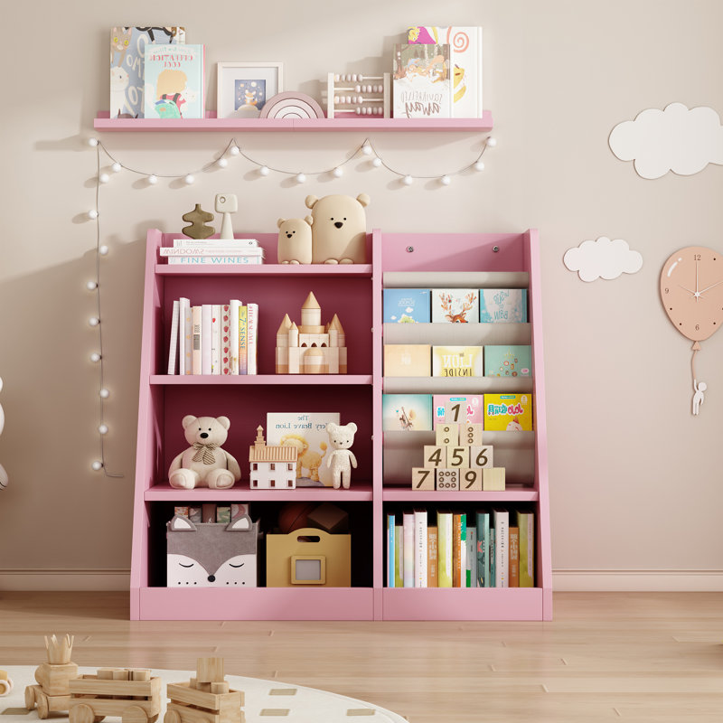 Armoire de rangement en bois pour jouets, null