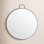 Kathy Metal Round Wall Mirror
