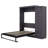 Full Size Murphy Bed With Wardrobe And Drawers, Storage Bed, Can Be Folded Into A Cabinet