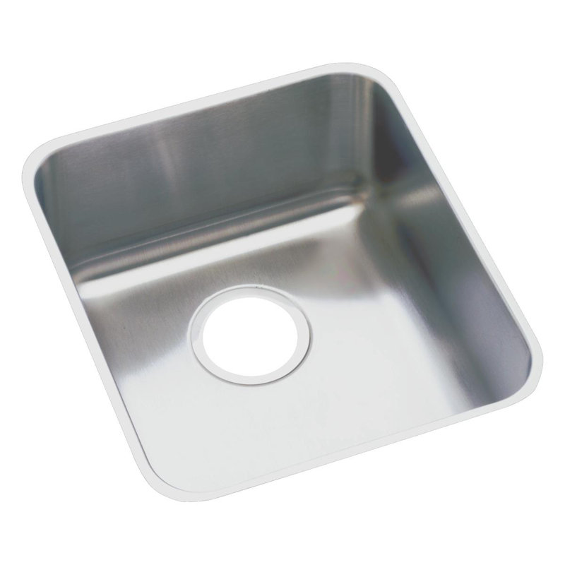 Évier de cuisine encastrable L 16 po x l 18,5 po Lustertone