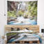 Photographie blue klonglan waterfall tapisserie-28484841