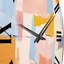 Horloge murale Ephemeral pensé de Colorfields II-93379942
