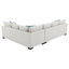 Canapé modulaire rembourré Radison Greige