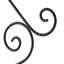 Boo 14" Metal Wreath Hanger