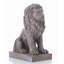 Statue de lion assis