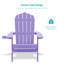 Chaise Adirondack pliable Luna-1574723546