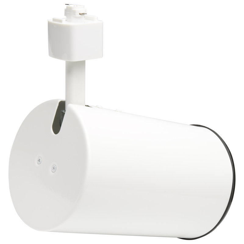 Nuvo White 3-Light Straight Cylinder Track Kit