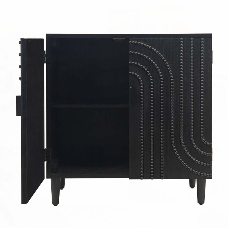 Wood Storage Cabinet