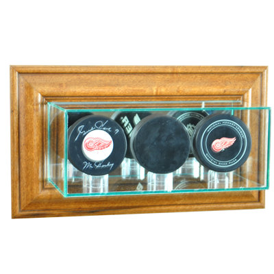 Perfect Cases And Frames 14'' W 5'' D Hockey Glass Ball / Puck Case