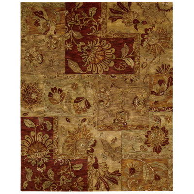 Philip Wool Floral Indoor Rug