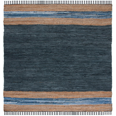 Patrick Handwoven Blue/Beige Area Rug