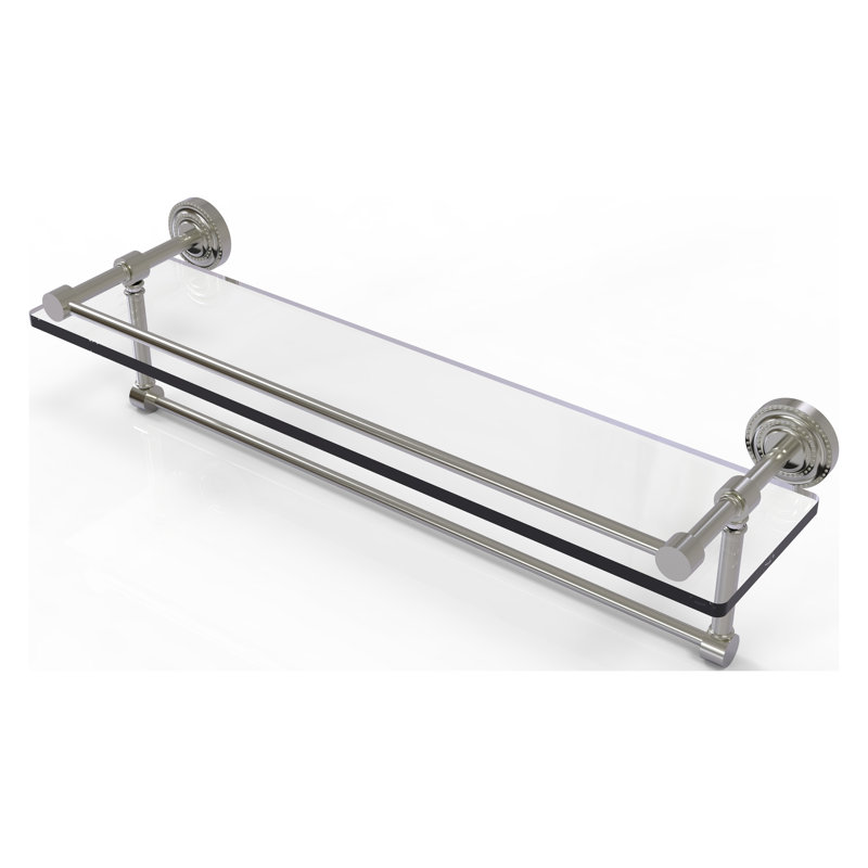 Étagère murale Marchmont, Nickel satiné