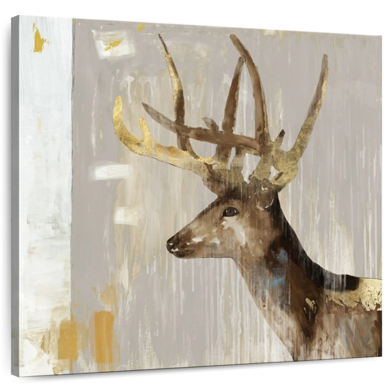 Brampt Stag I, 10" H x 10" W
