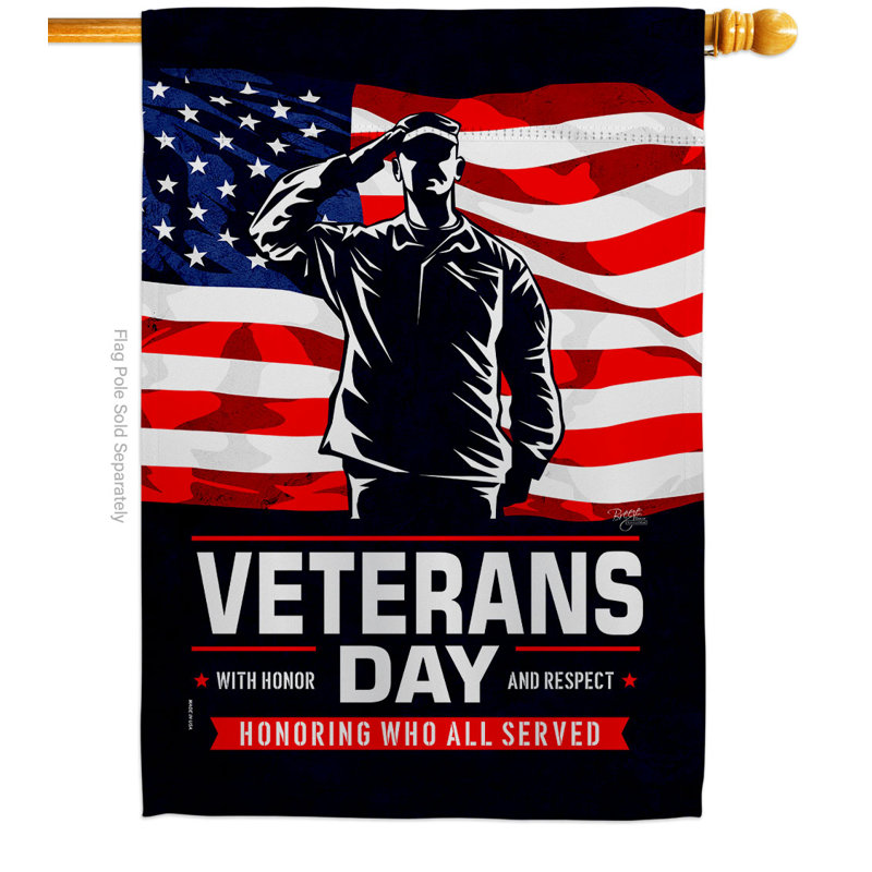 Double Sided Polyester Garden Flag, 40" H x 28" W