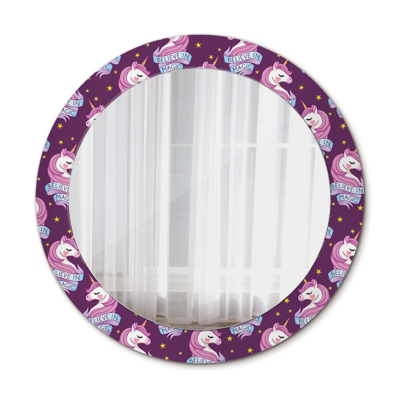 Huldar Glass Flat Wall Mirror
