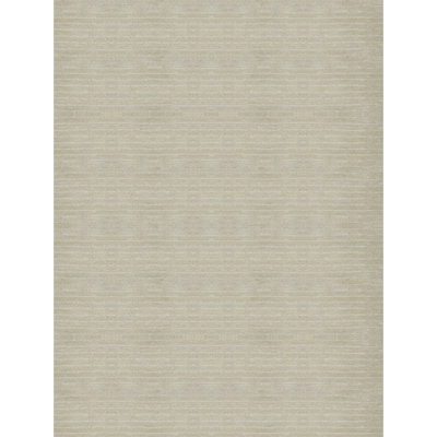 Tapis rectangulaire noué à la main ivoire / gris