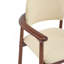 Ensemble de 2 chaises de salle à manger, bois d'hévéa robuste, siège en mousse de polyuréthane confortable, idéal pour la maison et la cuisine
