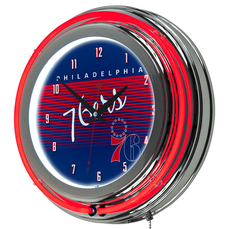 NBA Wall Clock, Philadelphia 76ers
