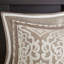 Ensemble d'édredon 8 pièces en jacquard élégant avec médaillon damassé pour une utilisation toute l'année, grand-122500543-122500547